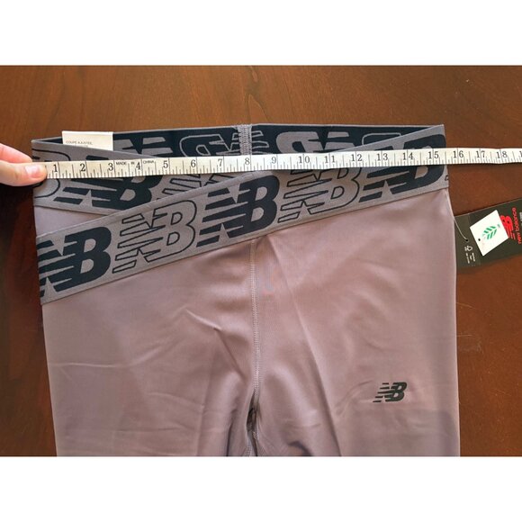 New Balance NWT Relentless Crossover High Rise 7/8 Tight Leggings Large Purple - Picture 10 of 12